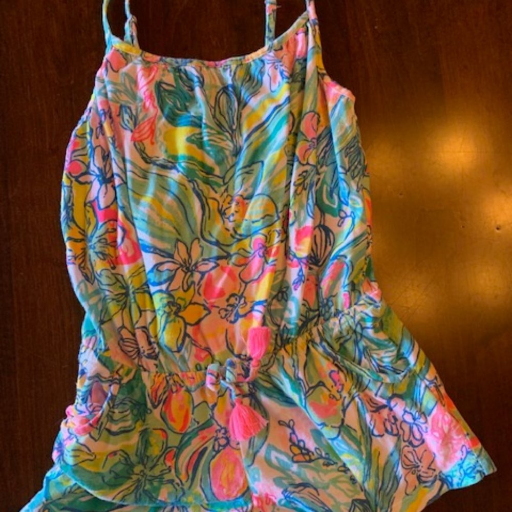 Girls Lily Romper